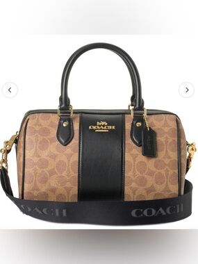 NWT MedCoach Rowan Satchel In Signature Canvas CV961/CV962/cw376 (RARE!!!)